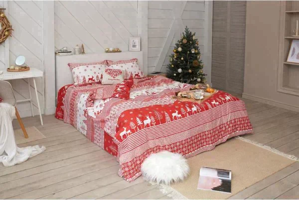 Постельное белье LoveLife 1,5сп "Reindeer" 143*215см,150*225см,50*70см-2шт