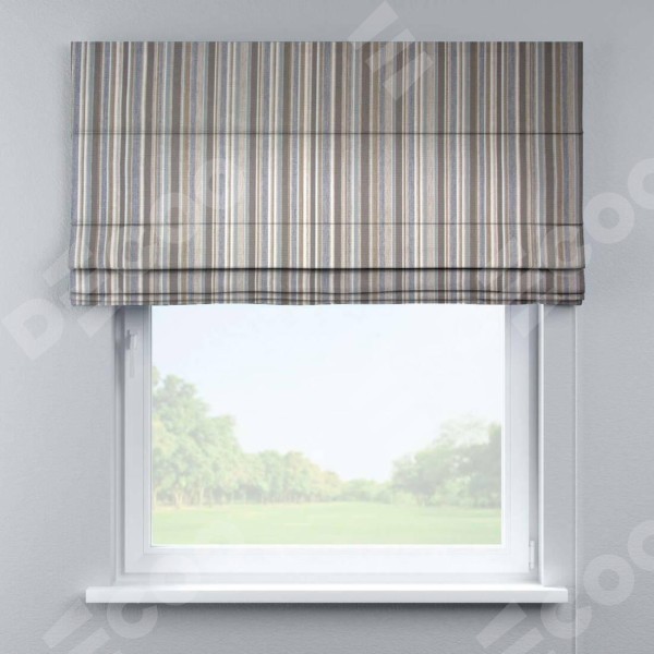 Римская штора «Кортин» для проёма, ткань «Горизонт День»