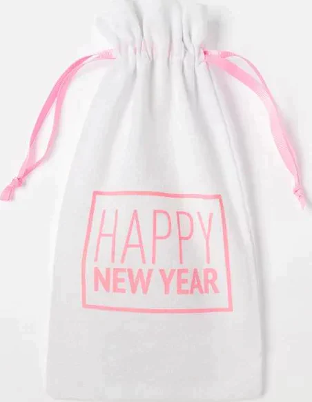 Набор в мешочке "Happy New Year" полотенце 40х73см, формочки для запекания 3 шт