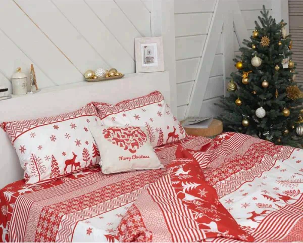 Постельное белье LoveLife евро Reindeer 200*217см,240*225см,50*70см-2шт