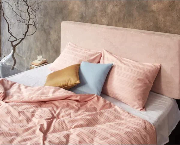 Комплект Этель "Rose gold" Пододеяльник 143*215,наволочка 70*70-1шт,страйп-сатин,125 г/м²