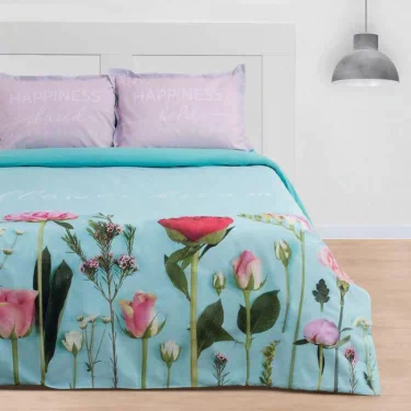 Постельное бельё Этель евро Flowers dream 200х217 см, 240*220 см, 50х70+3 см - 2 шт