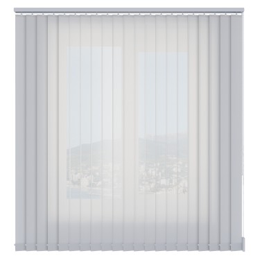 Вертикальные жалюзи Дождь 01 белый