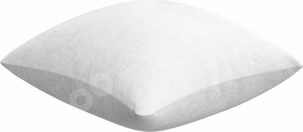 Подушка декоративная Cortin, вельвет белый, 40х40 см