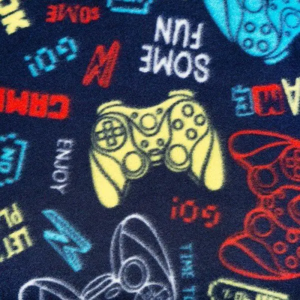 Плед Gamer разноцветный 130x170см, флис 160г/м, пэ100%
