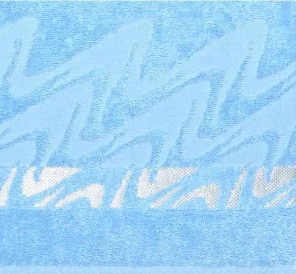 Полотенце махровое «Brilliance» 50х90 см, цвет голубой, 400 гр/м2