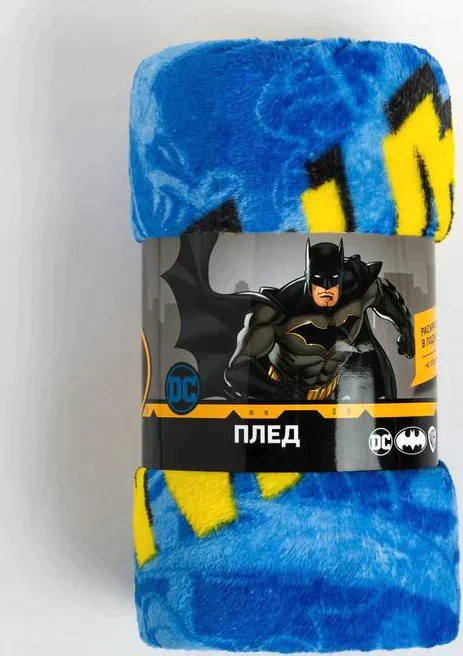 Плед Павлинка BATMAN, 100х150 см