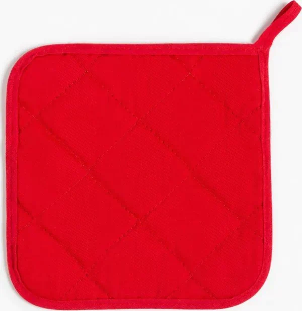 Набор кух. "Happy New Year" варежка-прихватка 20х28 см, прихватка 19х19 см, 100% хл